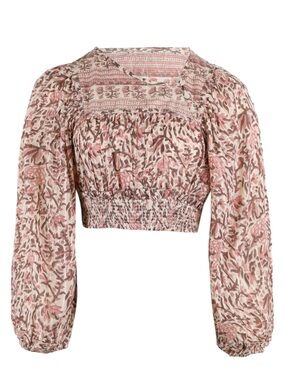 Cleobella Lydia Blouse Zinnia Print - XS